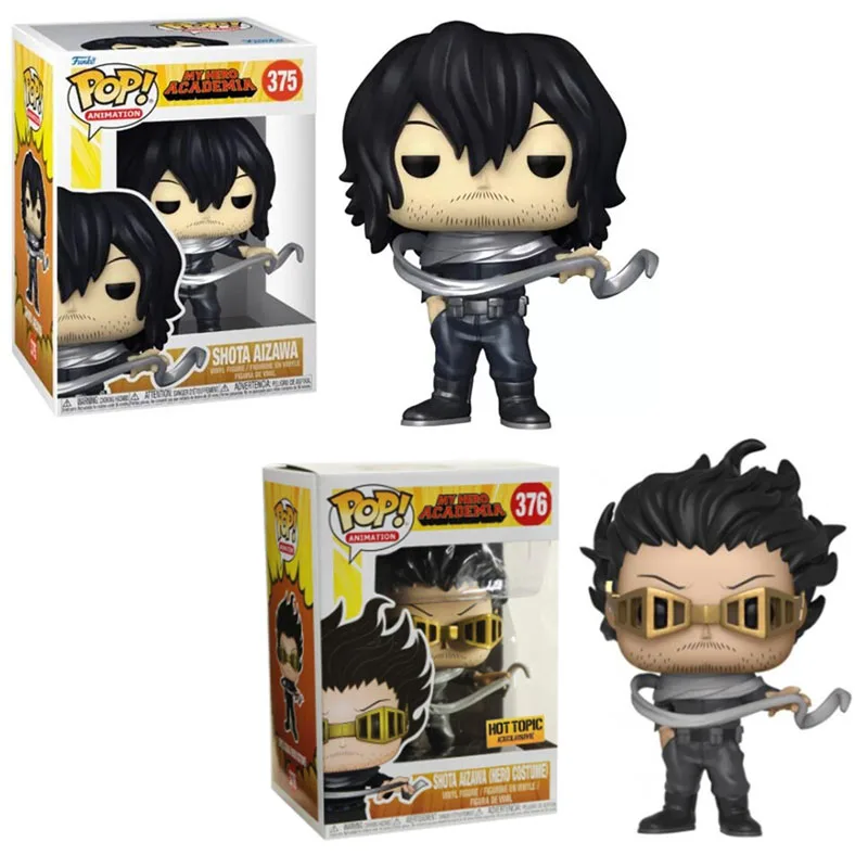 Funko Pop Animation Shota Aizawa #375 #376 My Hero Academia Vinyl Action Figure Toys Kids Gifts