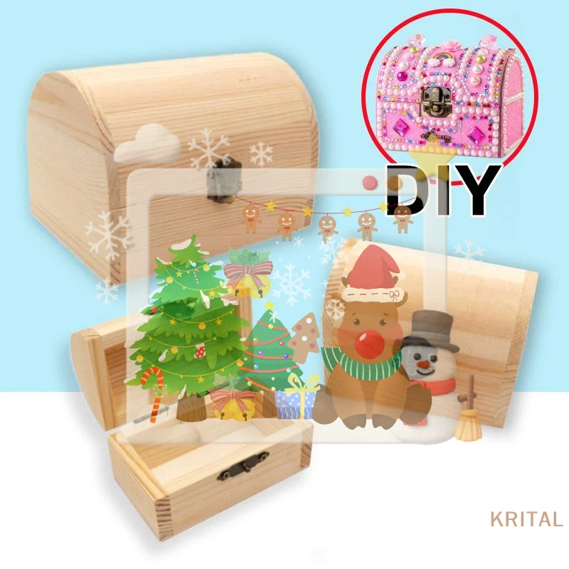 

1/3 шт. Деревянные арочные шкатулки для украшений и сувениров, простые, с откидной крышкой, для свадебных подарков, практичные, декоративные, для мелочей