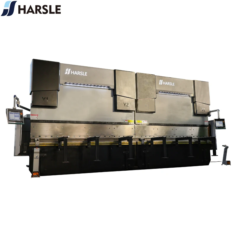 HARSLE DA66T 500T 4000MM Large Electro-Hydraulic Servo Cnc Press Brake Machine Bending Machine