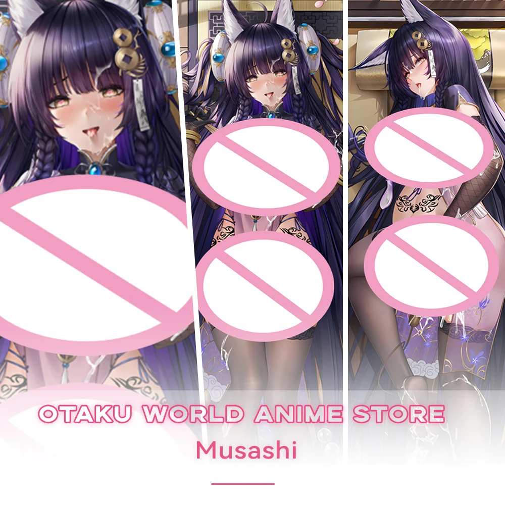 

Azur Lane Musashi Dakimakura Anime Otaku Waifu Decor Hugging Body Pillow Case Cushion Pillow Cover Bedding Pillows Decor