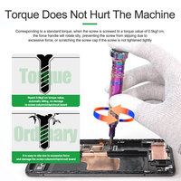 RELIFE RL-723 5 in 1 Screwdriver with 5 Bits Magnetic Replacement Bit for Repairing Mobile Phones and Electronic Devices