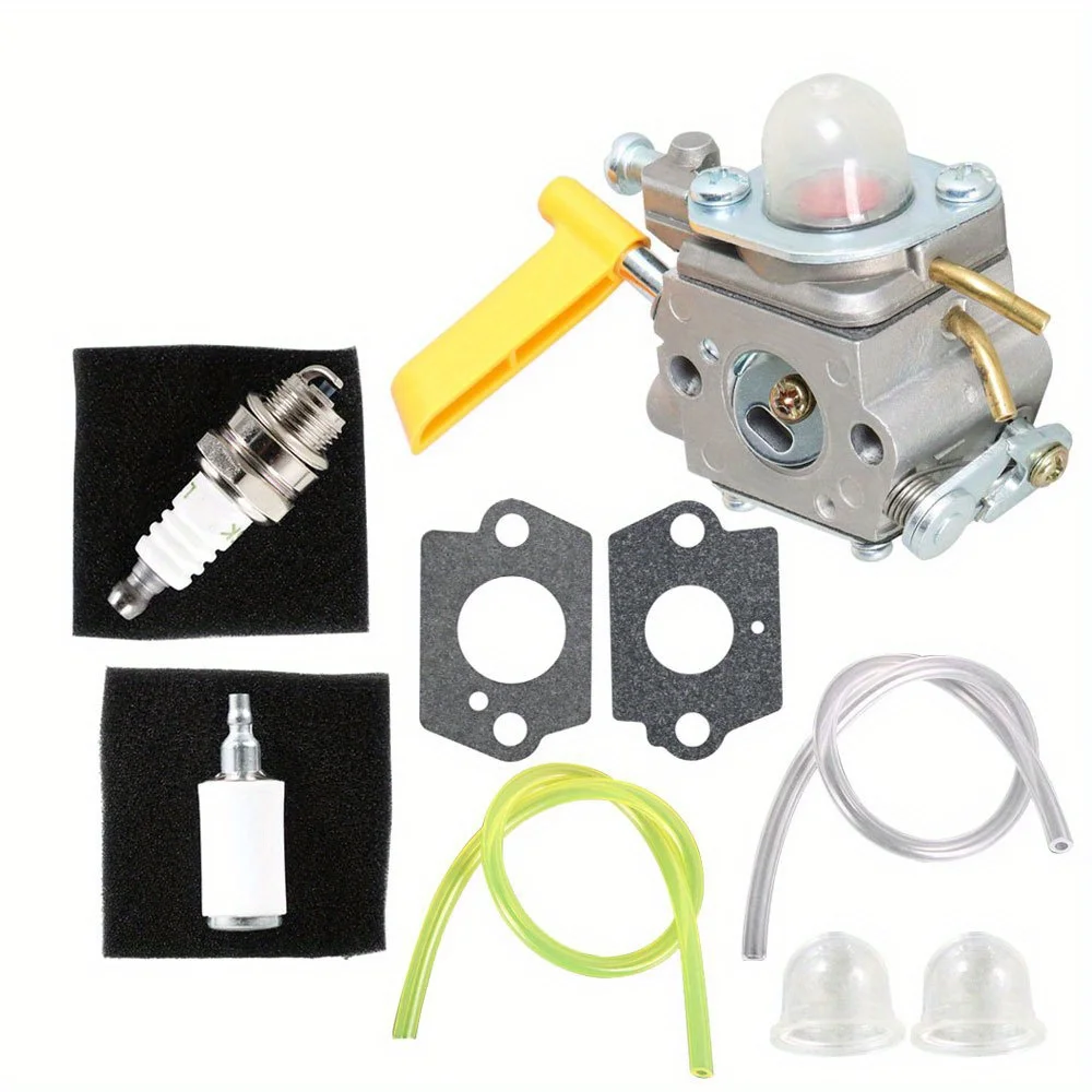 

Carburetor Kit Replacement for Homelite UT-60526 Replacement for Ryobi RY09550 RY09050