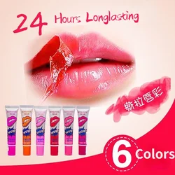 Colors Tear Pull Liquid Lipstick Tinting Long Lasting Lipgloss Waterproof Moisturizer Makeup Peel Off Lipgloss Care for Lips