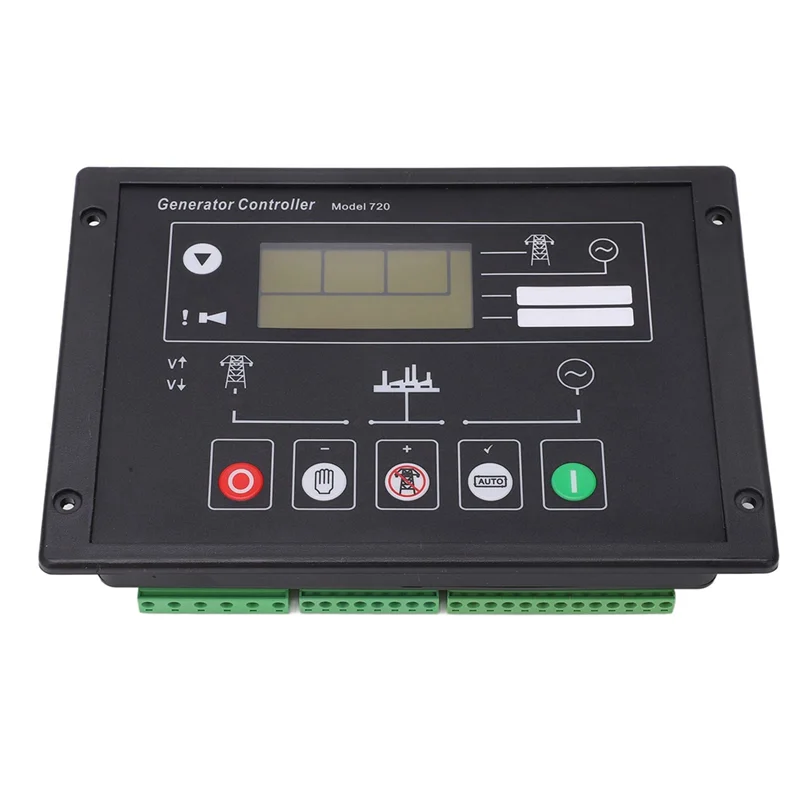 DSE720 Auto Start Generator Controller Module Generator Control Panel Alternator Protecting Control Board Genset Replacement-T44