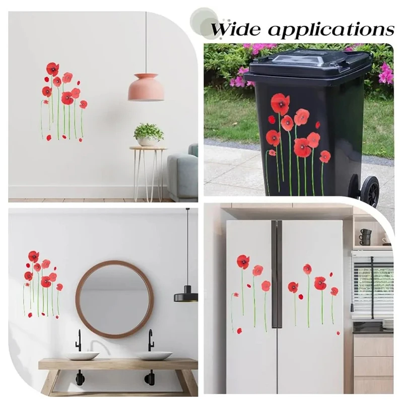 Flower Trash Can St…