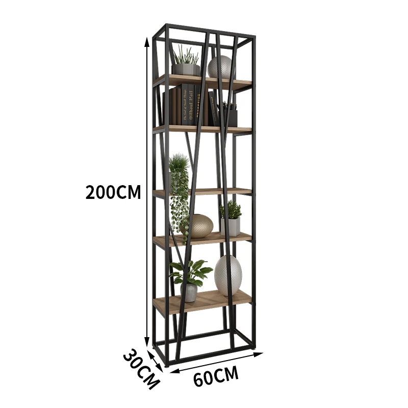 Art storage rack, industrial style floor display rack, loft hollow out screen, storage and decoration rack