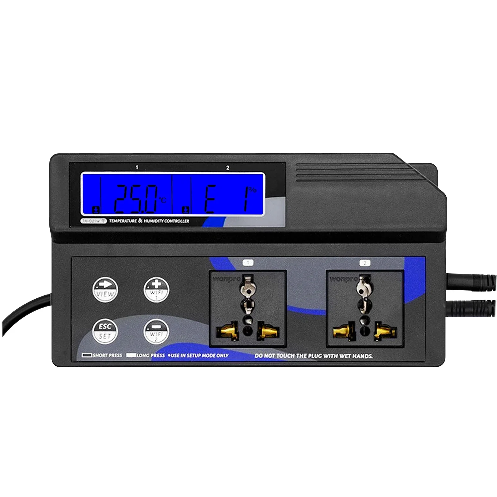 

L Wifi Temperature Humidity Controller Thermostat Humidistat Wall-mounted Digital Temperature And Humidity Measuring Instrument