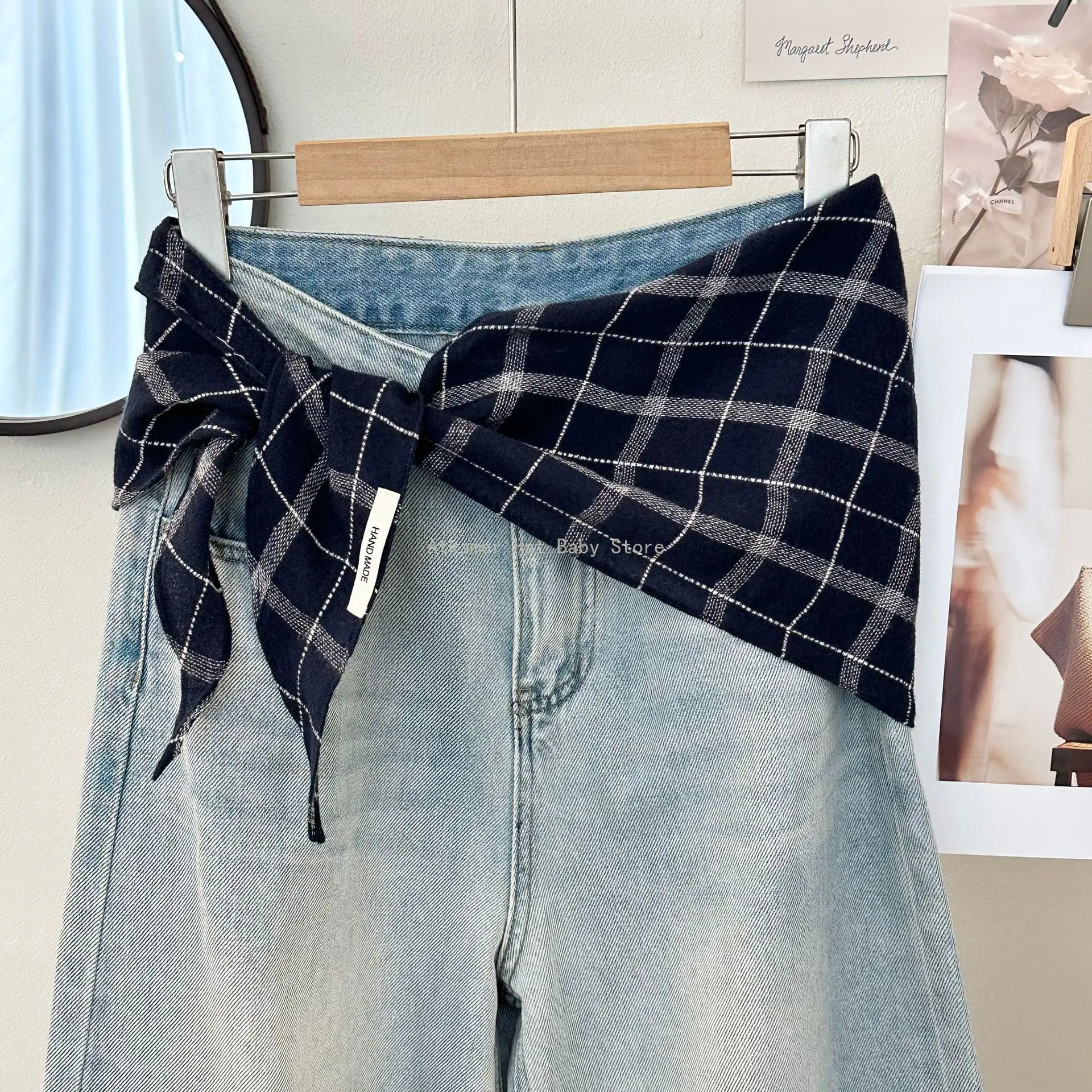 

Triangular Scarf Polyester Women Head Scarf Warm Shawl Wraps Multifunctional Casual Tied Waist Small Scarf