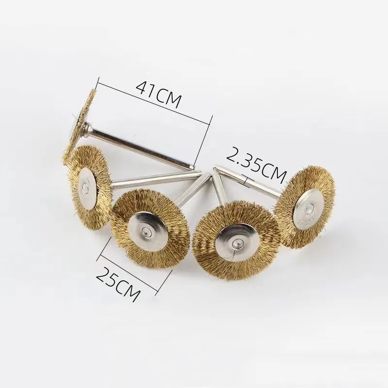 1pc Nail Drill Bit Cleaning Brush Portable Electric Manicure Drills Copper Wire Drill Brusher Cleaner DIY Nail Art Accessories