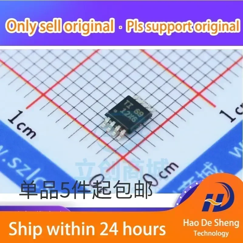 

10 шт./лот TLV2316IDGKR TLV2316IDGK Logo 12X6 MSOP-8, новый оригинал, в наличии