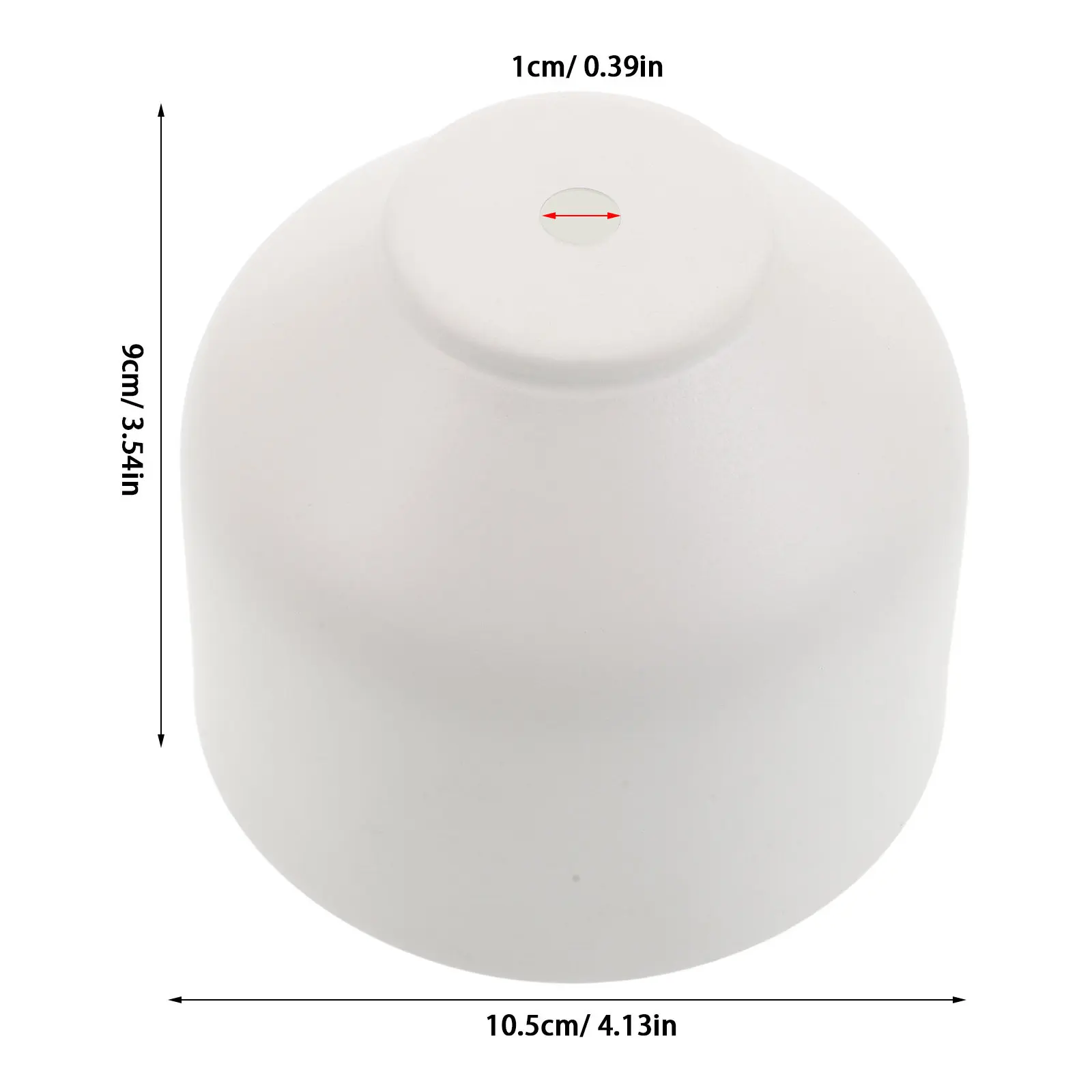 Warmer Lampshade Retro Metal Scented Wax Warmer Lamp Shade Replacement Cover 10Mm Hole Diameter White for Table Lamp Desk - view 5