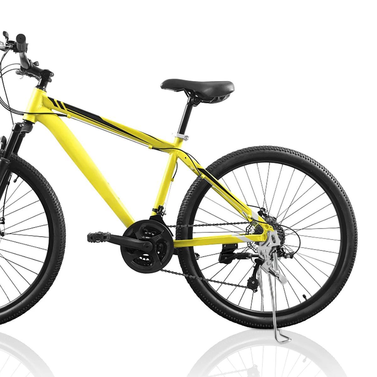 

Sturdy Bike Storage Rack Easy Install Floor Stand for Dual Bicycles Parking Repair Display Use Bike Accessories