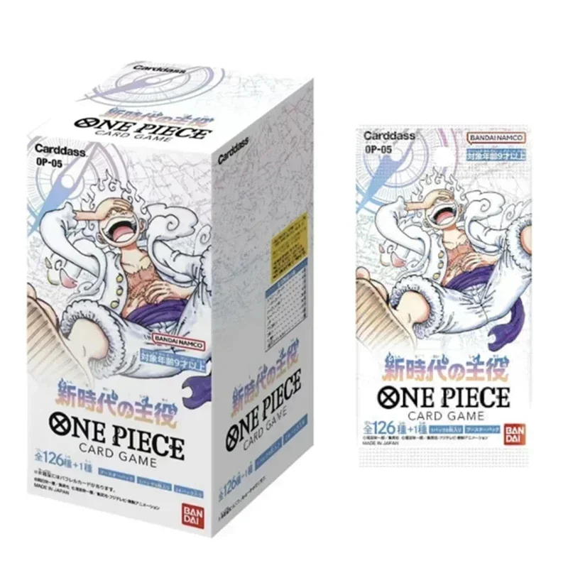반다이 정품 원피스 카드 OPCG 애니메이션 25th 컬렉션 에디션 카드 Luffy 밀짚 모자 해적 그룹 게임 배틀 카드 장난감 선물