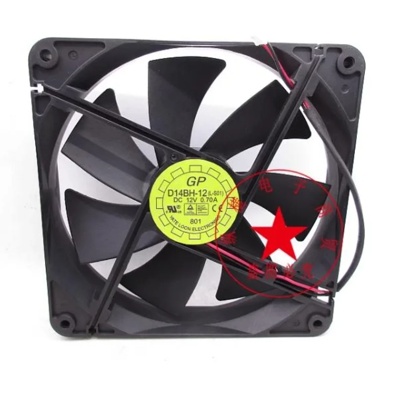 New PWM Cooler Fan for Y. L.FAN D14BH-12 14cm 14025 Power Cooling Fan 140*140*25MM