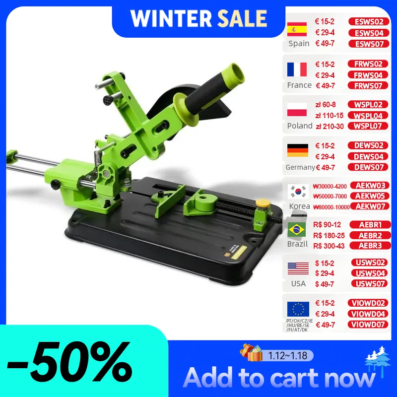 Универсальная подставка для угловой шлифовальной машины, держатель для углового шлифовального станка, инструмент для деревообработки DIY, подставка для резки, шлифовальный станок, поддержка Dremel, аксессуары для электроинструментов