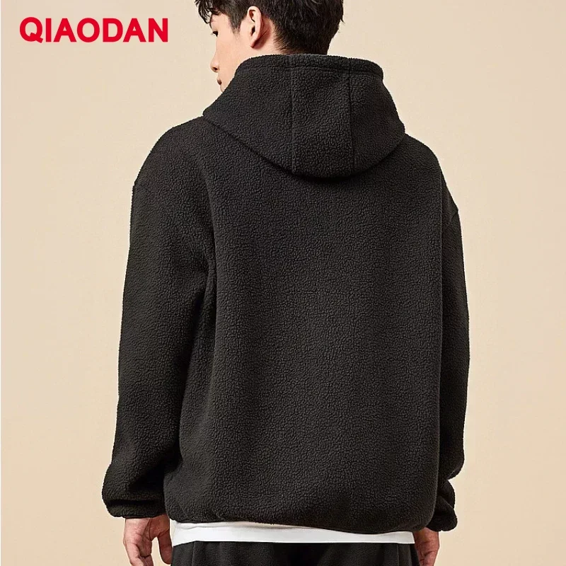 QIAODAN KJ Basketball Sweatshirt for Unisex 2023 Autumn New Sports Loose Casual Hooded Warm Pullover Clothing Tops XWD43232103