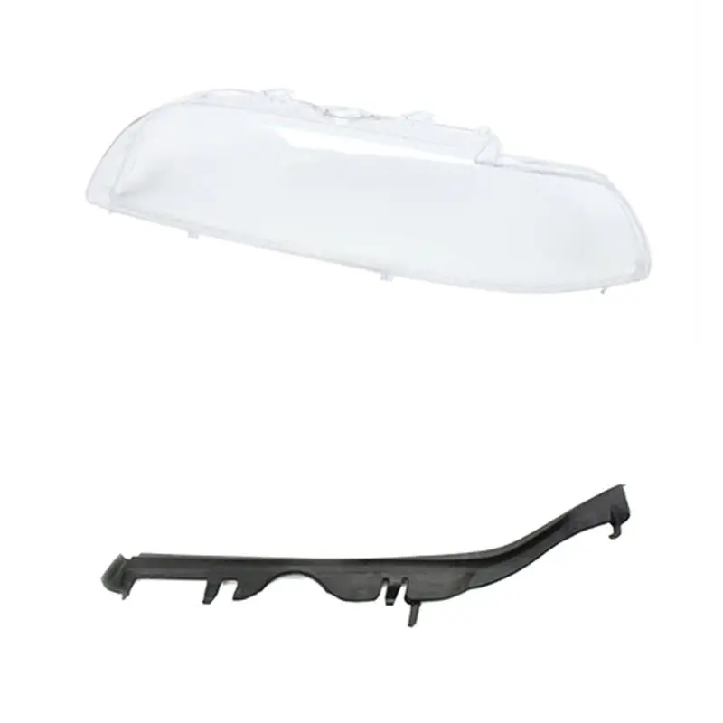 

ABHX-Headlight Clear Lens Cover Head Light Lampshade For BMW 5 Series E39 Facelift 1996-2003
