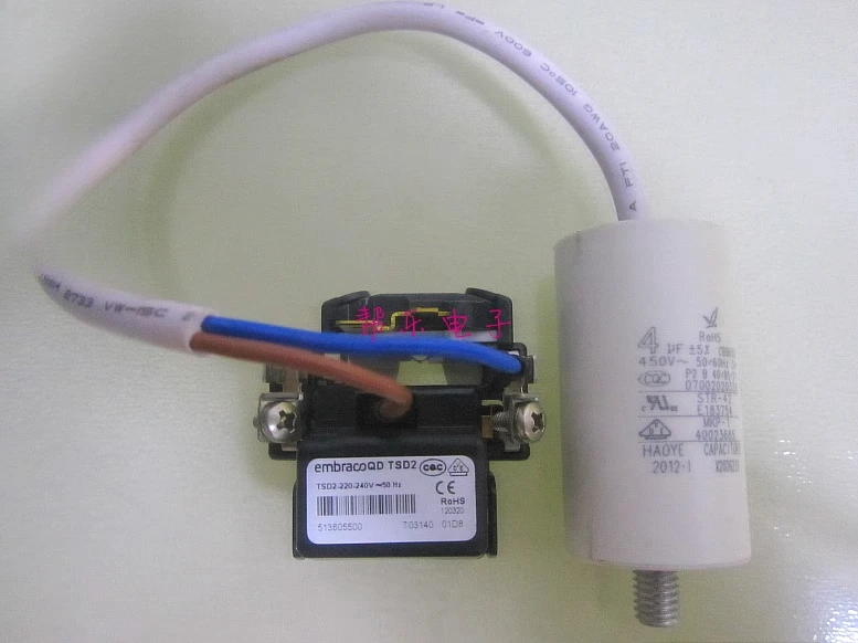 Applicable embraco, QD, TSD2, 513605500, compressor starter, refrigerator compression