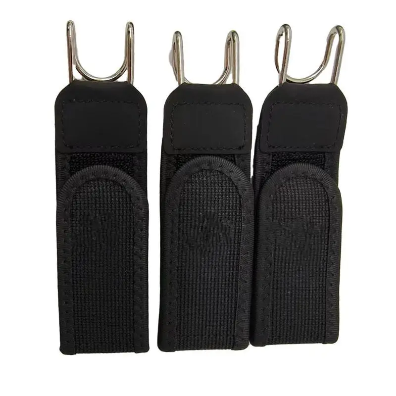 NEW New Buckleless Belt Hook Adjustable Metal Hook Elastic Belt Unisex Buckle-Free Invisible Waist Belt Closure For Outdoor Work