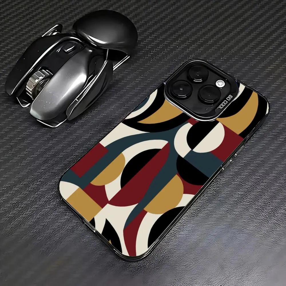 

Multi color trendy phone case suitable for iPhone 17 16 15 14 13 12 11 Pro/Max/Plus anti drop and shockproof back cover