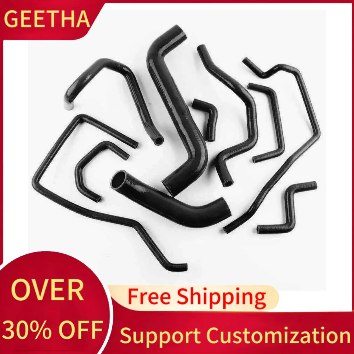 Silicone Radiator Hose Kit For 2008 2009 2010 2011 Subaru Impreza MK10 WRX STI GRB/GH GR