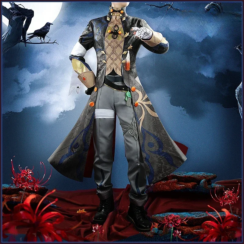 [Customized] Game Honkai:Star Rail Blade Cosplay Costume Halloween outfits Game Clothing Men New Suit Uniform