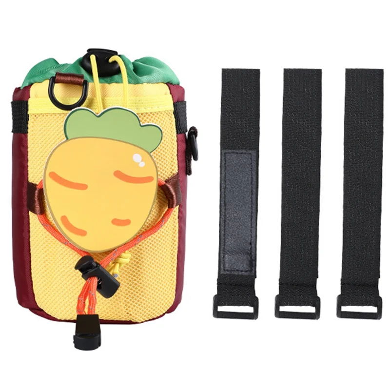 

Bicycle Water Bottle Carrot Bag Front Handlebar Storage Electric Vehicle Parts Multi-Use Cup Pouch Cycling Bike Basket