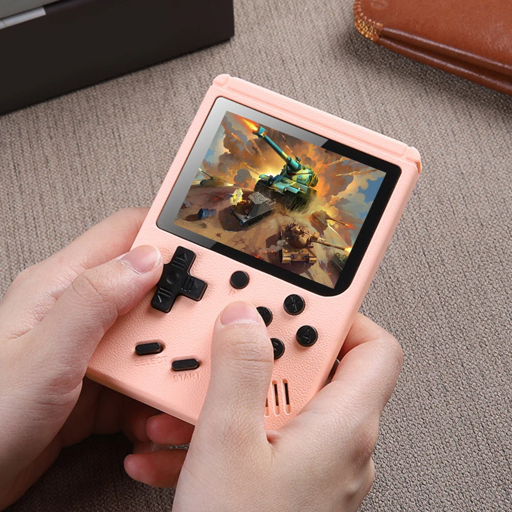 Handheld Game Console Portable Retro Video Game 1020mAh 8 Bit 3.0 Inch LCD Screen With 500 Classic FC Games