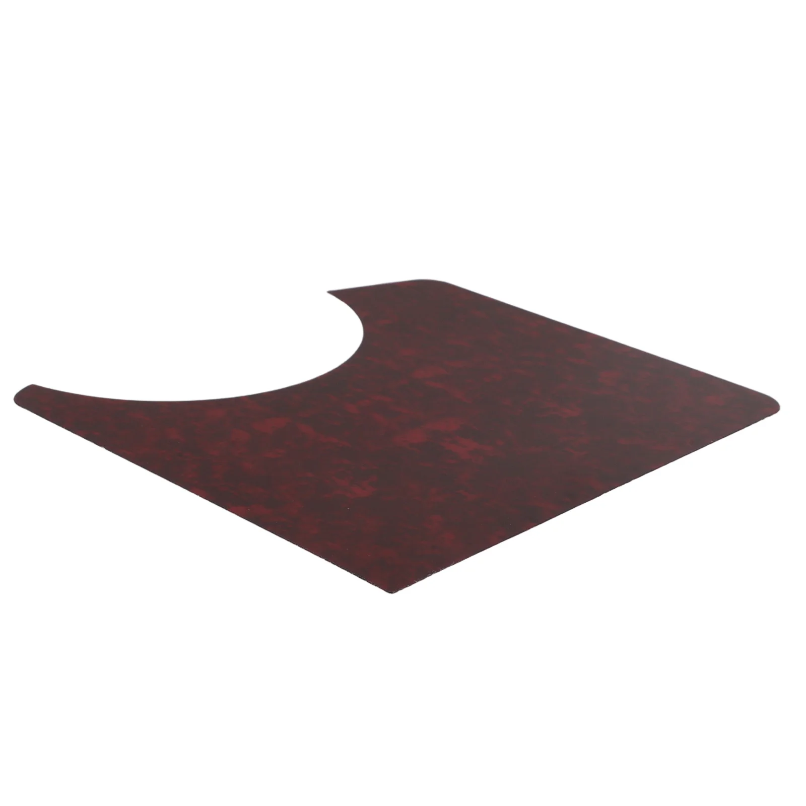 

Acoustic Guitar Pickguard PVC Large Cutout Peel Stick Scratch Resistant Protector Brown Adhesive Folk Guitar Pick Guard