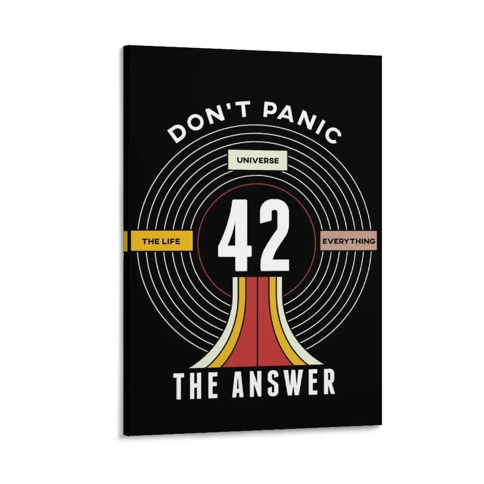

42 The Answer to The Life, Universe, and Everything Canvas Painting interior paintings Wall decoration frame