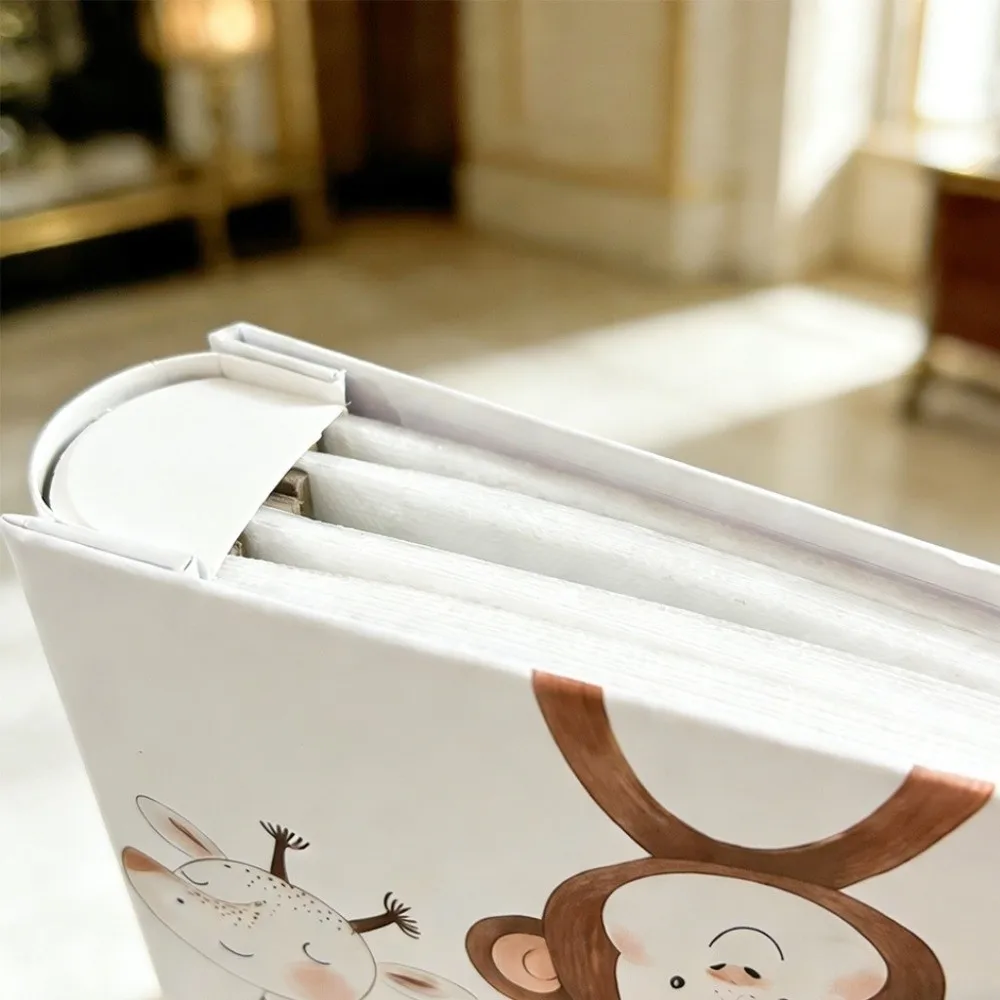 New 6 Inch 200 Pockets Photo Album Large Capacity Insert Pocket Slip-in Picture Albums Laminated Scrapbook Album Family Memory