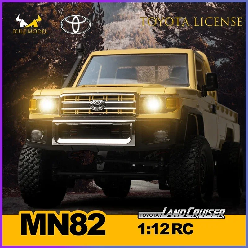 1:12 Rc Car  Mn Model Mn82 Retro Full-scale Simulation LC79 RTR 2.4g 4WD 280 Motor Remote Control RC Truck Model Car Toy