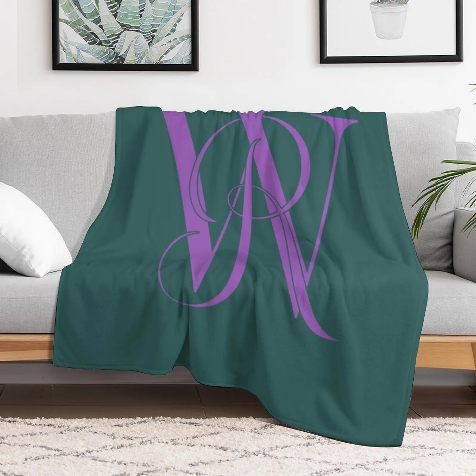 Robbie Williams Logo Throw Blanket Loose Hair heavy to sleep Blankets