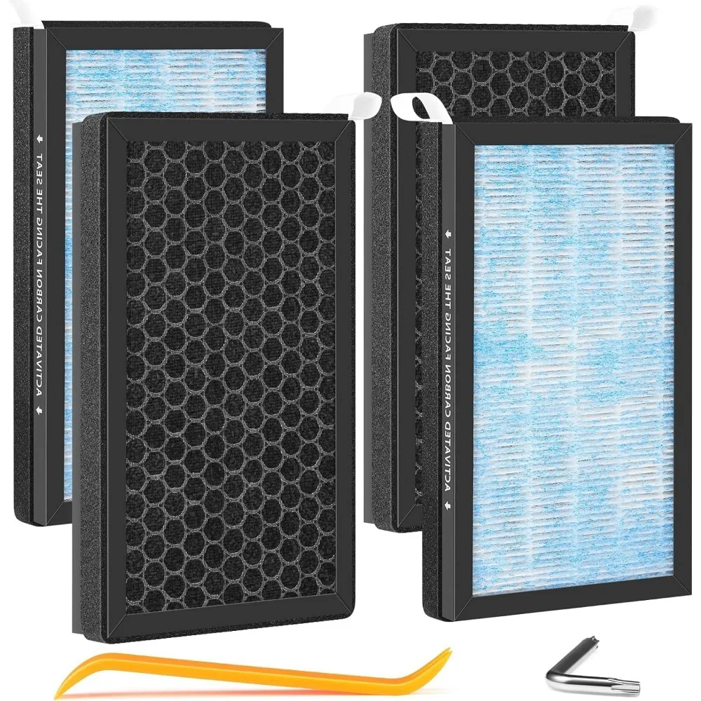 

Four Pack Cabin Air Filter Compatible with Model 3 and Model Y Vehicles
