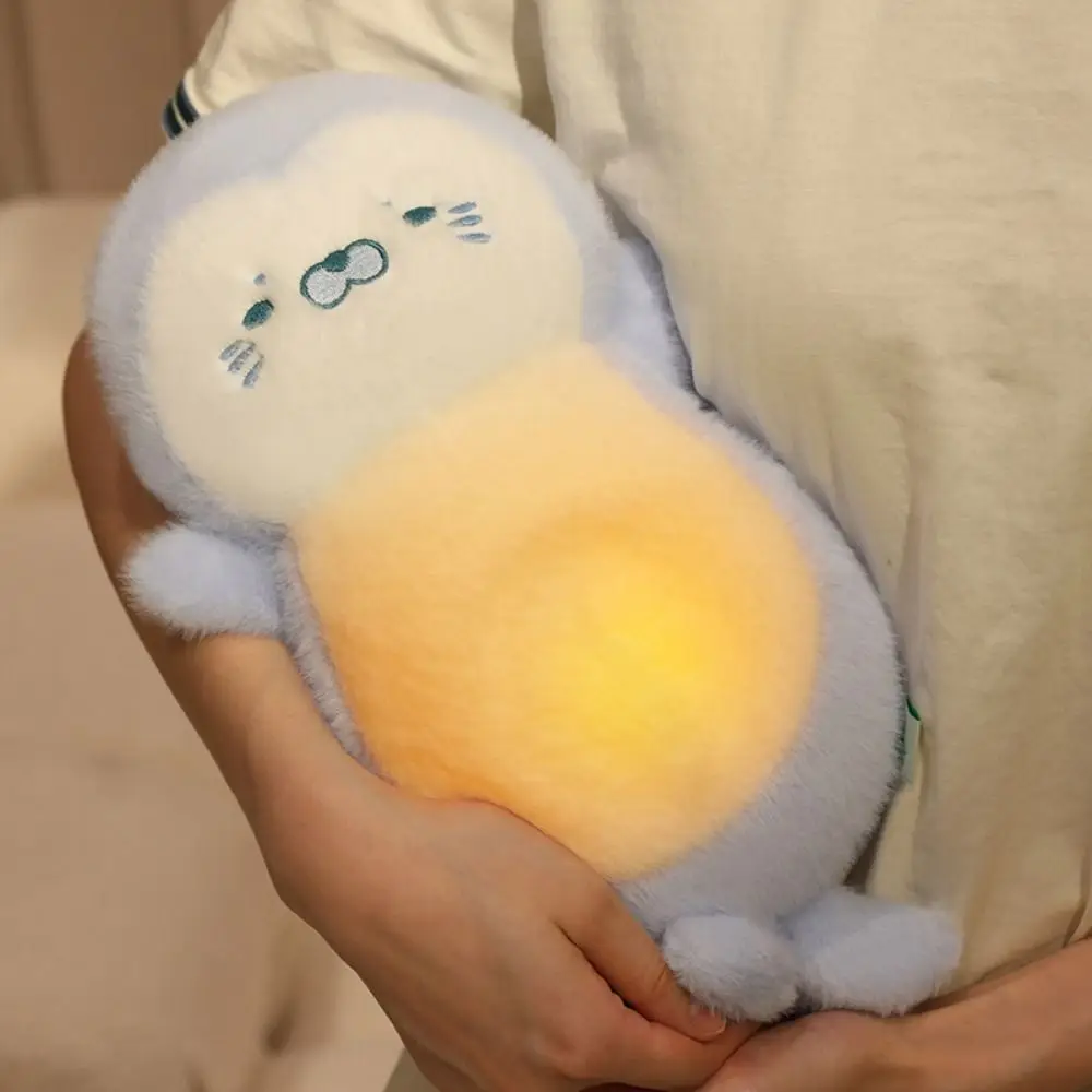 

Simulation Penguin Breathing Toy Stuffed Animal Rhythmic Penguin Soothes Plush Toy Music Lights Funny Breath Penguin Plush Toys