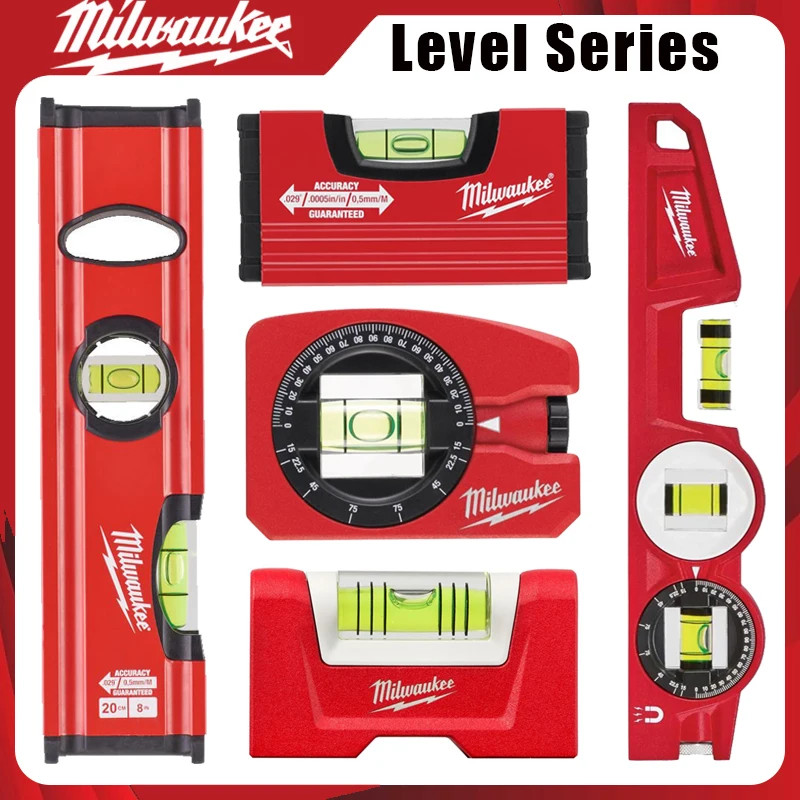 

Уровни и угломеры серии Milwaukee Level: высокоточные ручные инструменты для строительства, сантехники и деревообработки