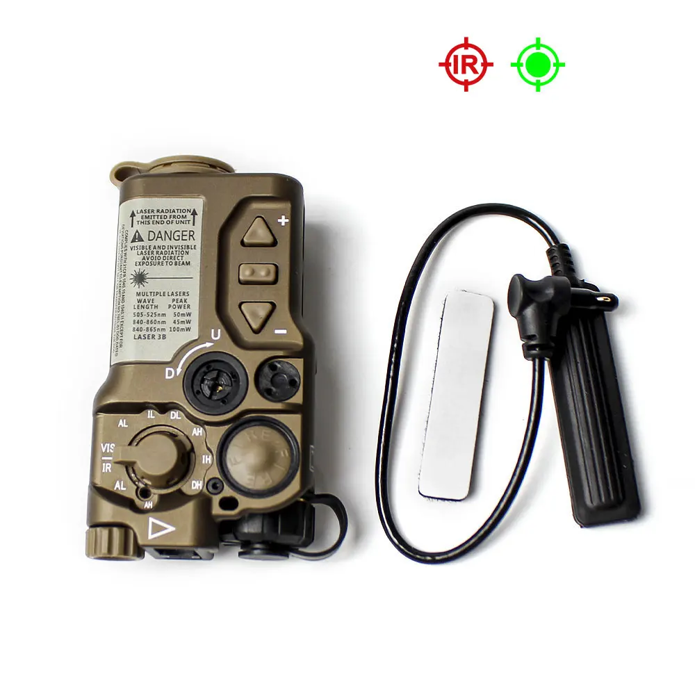 SOTAC RAID-X Wea-pon Light SOTAC GEAR Verstelbare IR Groen Rood La-ser Tactische Scout Light met Hot Button - afbeelding 1
