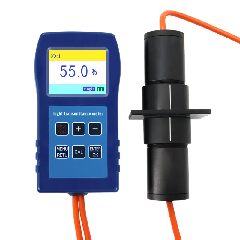 DR81Visible Light Transmittance Meter Portable Automotive Glass Transmittance Meter Transparent Plastic Film Transmittance Meter