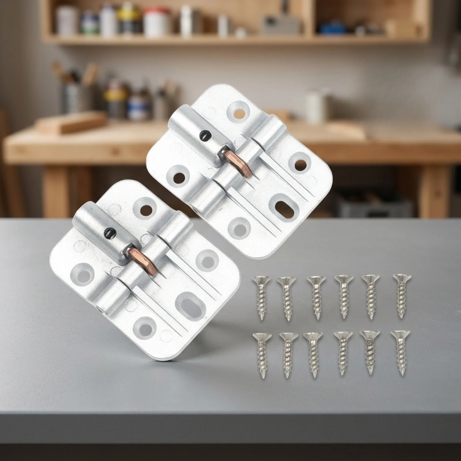 Wardrobe Door Hinges Folding Table Hinges Adjustable Locking Hinge Reduced Wear And Tear Adjustable Locking Feature