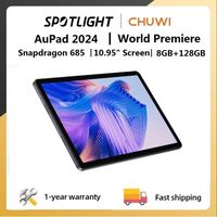 CHUWI AuPad Tablet 10.95-inch 1200*1920 FHD Display Snapdragon 685 Octa-core 8GB DDR4 128GB ROM 4G LTE GPS Android 14 Tablets PC