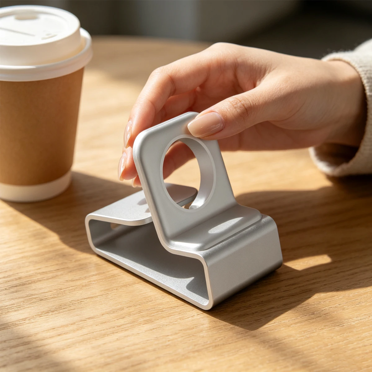 Aluminum Bracket Charger Dock Station Charging Holder for Apple Watch Stand Serie Ultra 1 23， 11 10 9 8 Ultra 7 6 5 SE 4 3 2