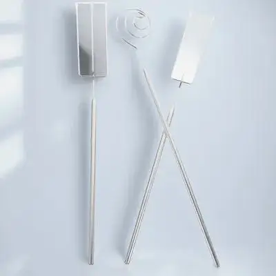 

1Set Stainless Steel Fondue Forks Chocolate Dipping Tools Cheese Dipping Forks Reusable Kitchen Barbecue Fruit Fondue