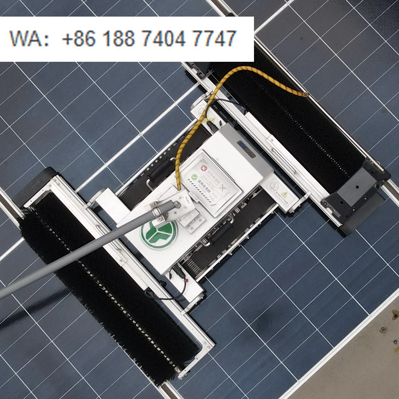 Factory-Direct Fully Automatic Solar Panel Cleaning Robot Special Design for Rooftop Solar Panels High Panel Cleaning Machine