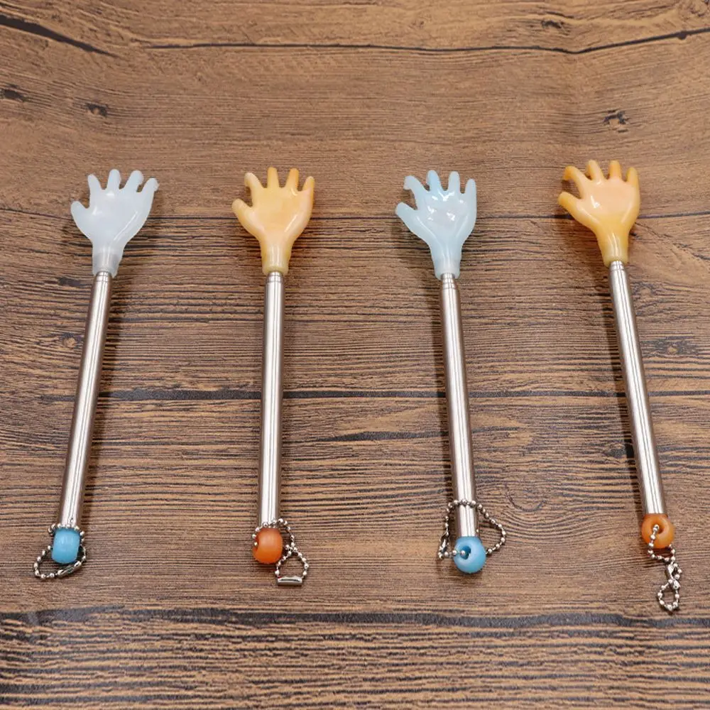 Aluminum alloy PP Five finger shape Telescoping Back Scratcher Extendable Massage Stick Finger-Like Scratching Backscratcher