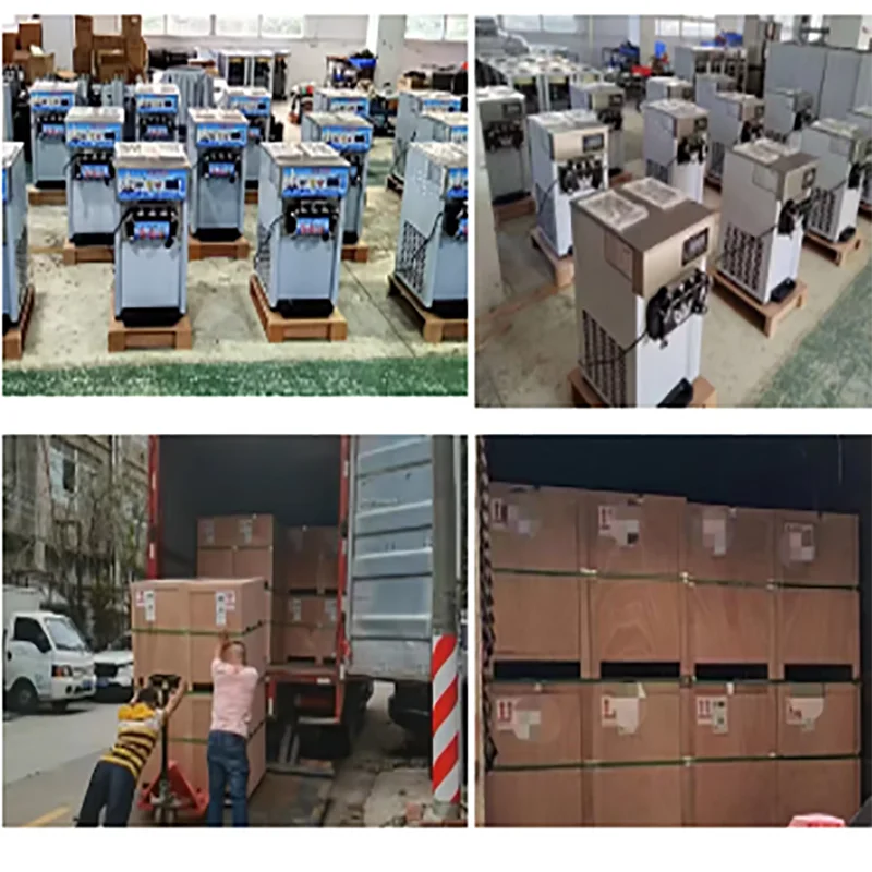 Portable Table Top 220V Small Mini Soft Serve Ice Cream Maker for Home Use Price of Home Ice Cream Machine