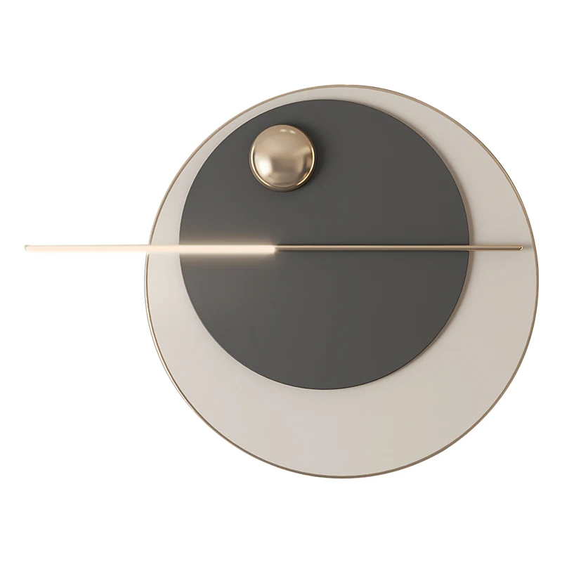 

Modern simple living room wall decoration pendant master bedroom entrance dining room background wall lamp pendant high-end