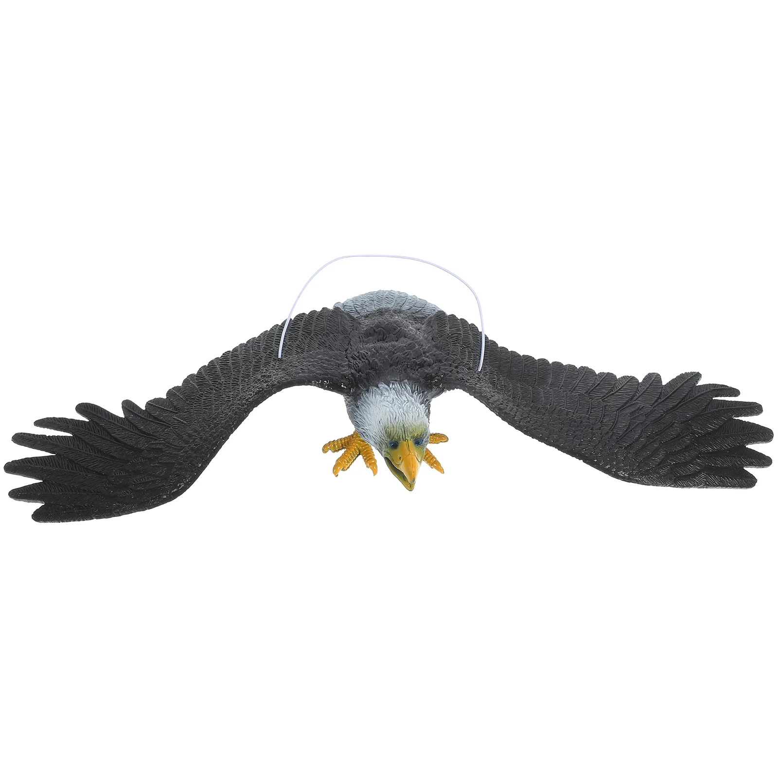 Eagle Pendant Fake Bird Decorate Deterrents for Garden to Frighten Birds Pvc Plastic