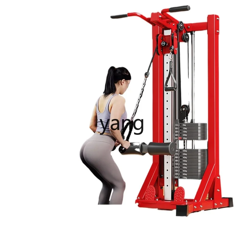 

YJQ fitness equipment household multi-functional single high pull-down pull-up rowing machine trainer