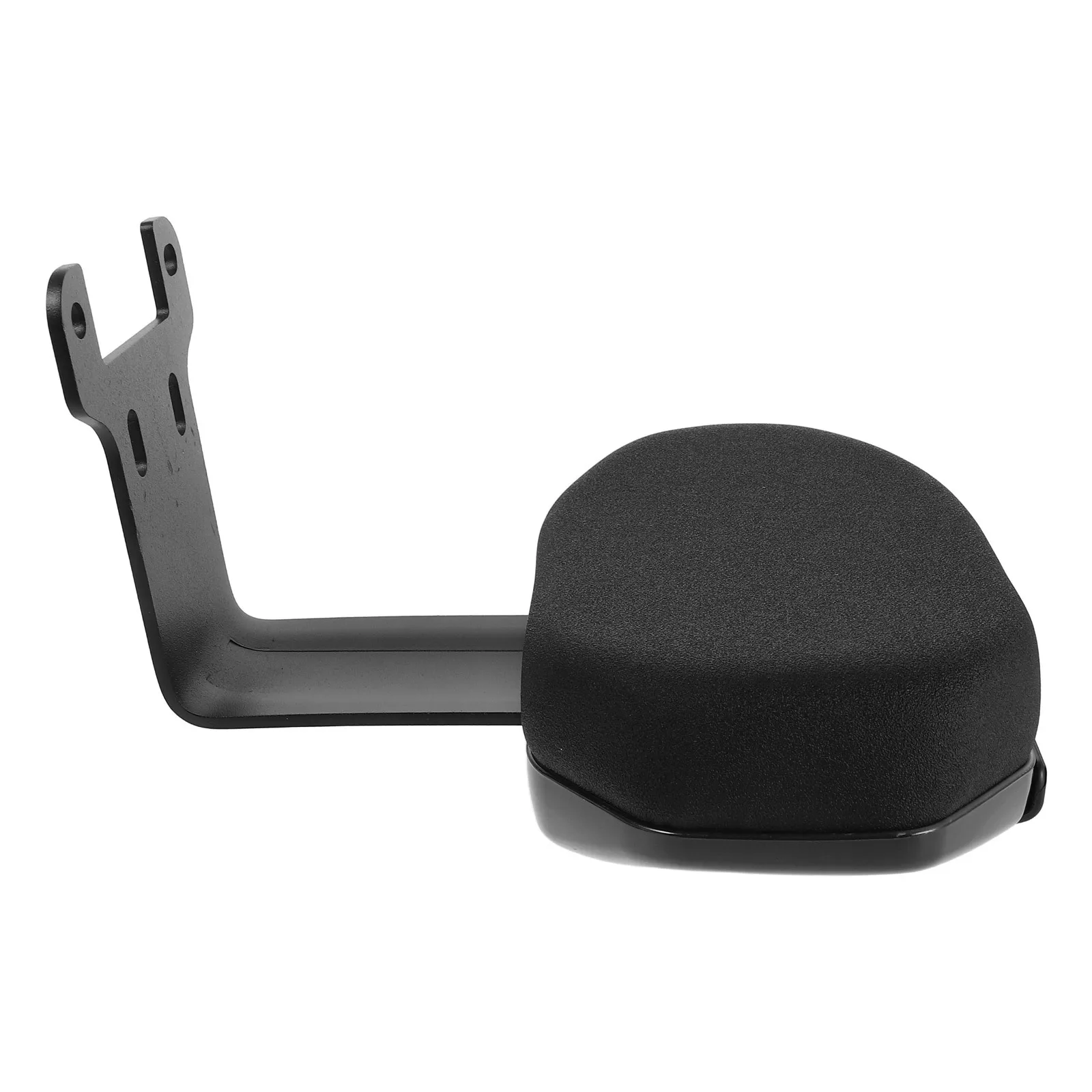 

Motorcycle Rear Backrest Pad Black Thickened Weather Resistant Cushioned Support For Electric Scooters Motorcycles Universal