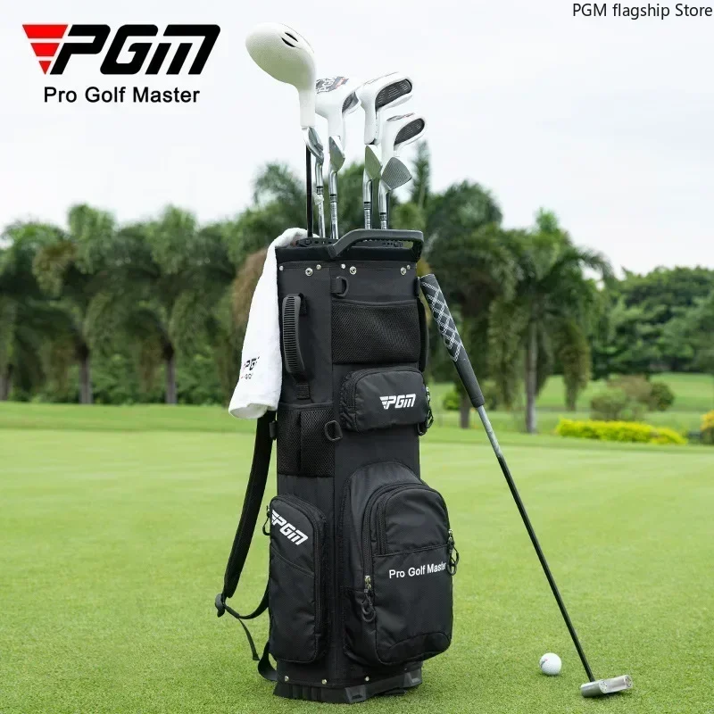 PGM Golf Bag Backpack Club Bag 2kg Ultra-light and Portable Fixed Plug Port Waterproof Golf Bag QB144